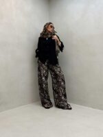 شومیز جیب برش دار کد 220421 - تصویر 2