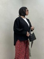 مانتو چاکدار 2 جیب کد 120290 - تصویر 5