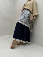 دامن 2 تیکه طرحدار کد 101380 - تصویر 12