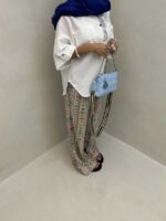 شومیز ساده 2 جیب کد 220427 - تصویر 4