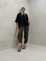 شومیز آستین چاک کد 220429 - تصویر 2