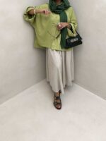 شومیز OVER کد 220366 - تصویر 4