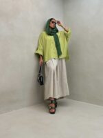 شومیز OVER کد 220366 - تصویر 3