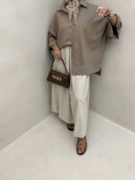 شومیز OVER کد 220366 - تصویر 2