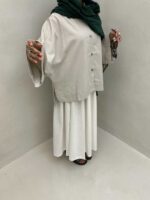 شومیز OVER کد 220366 - تصویر 8