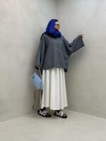 شومیز OVER کد 220366 - تصویر 9