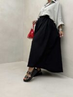 دامن لینن کد 101398 - تصویر 16