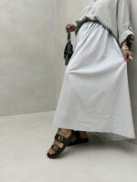 دامن لینن کد 101398 - تصویر 18