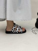 صندل HERMES طرحدار کد 140725 - تصویر 10
