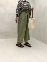 شلوار کنفی بنددار کد 101402 - تصویر 8
