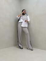 ست 2 رنگ نواردار کد 160564 - تصویر 9