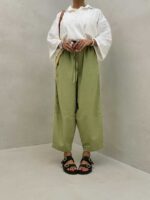 شلوار لینن دمپادوخت کد 101403 - تصویر 8