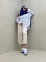 شومیز PATTERN کد 220435 - تصویر 13