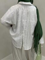 شومیز PATTERN کد 220435 - تصویر 3