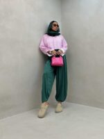 شومیز نیم تنه راه راه کد 220402 - تصویر 12