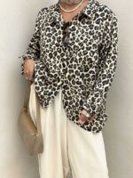 شومیز LEOPARD کد 220438 - تصویر 5