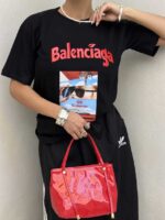 تیشرت BALENCIAGA طرحدار کد 180408 - تصویر 3