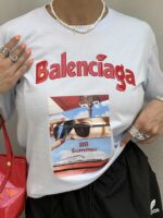 تیشرت BALENCIAGA طرحدار کد 180408 - تصویر 7