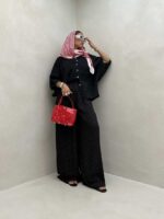 شومیز کیمانو 2 جیب کد 220408 - تصویر 6