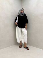 شومیز بامبو 2 جیب کد 220373 - تصویر 6
