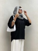 شومیز بامبو 2 جیب کد 220373 - تصویر 4