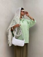 شومیز بامبو 2 جیب کد 220373