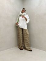 شومیز بامبو 2 جیب کد 220373 - تصویر 12