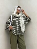 شومیز کنفی کد 220436 - تصویر 10