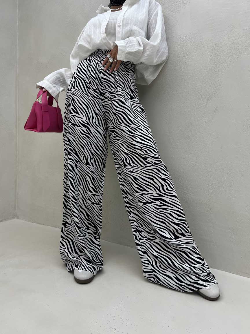 IMG_8546 شلوار طرح Zebra کد 101336 - تصویر 1