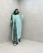 پیراهن بلند آستین پاکتی کد 240134 - تصویر 7