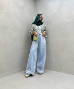 مانتو طرح جیب کد 120282 - تصویر 10