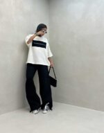 ست تیشرت و شلوار DANCE ME کد 160272 - تصویر 9