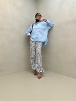 شومیز پشت گره کد 220451 - تصویر 5