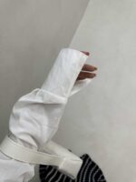 شومیز نیم تنه پشت هلال کد 220442 - تصویر 6