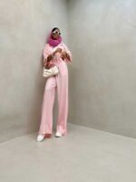 ست شومیز و شلوار 2 جیب کد 160568 - تصویر 10
