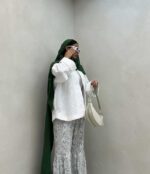 مانتو آستین سه ربع کد 120293 - تصویر 8