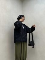 مانتو آستین سه ربع کد 120293 - تصویر 3