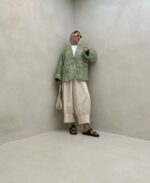 مانتو آستین سه ربع کد 120293 - تصویر 6