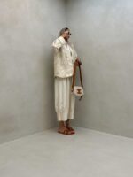مانتو آستین سه ربع کد 120293 - تصویر 2