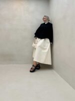 شومیز نوار دار پاستیلی کد 220448 - تصویر 3