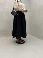 دامن ساده لنین کد 101420 - تصویر 5