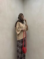 شومیز OVER ساده کد 220446 - تصویر 4