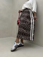دامن LEOPARD بغل خط کد 101419 - تصویر 8