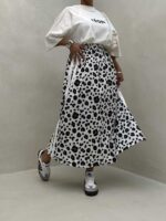 دامن LEOPARD بغل خط کد 101419