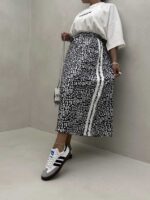 دامن LEOPARD بغل خط کد 101419 - تصویر 3
