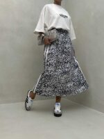 دامن LEOPARD بغل خط کد 101419 - تصویر 6