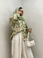 شومیز دو رنگ کد 220444 - تصویر 3