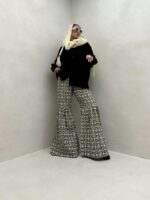 شومیز ساده تک جیب کد 220445 - تصویر 3