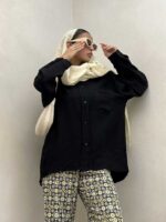 شومیز ساده تک جیب کد 220445