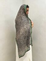 شال پلنگی حاشیه ساده کد 310064 - تصویر 6